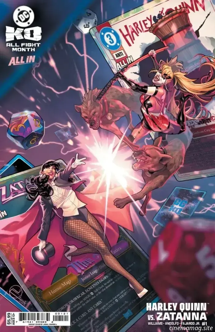 Comic Book Preview – DC K.O.: Harley Quinn vs. Zatanna #1