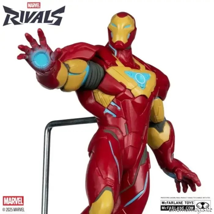 Spider-Man y Iron Man se unen a la línea Marvel Rivals de McFarlane Toys con figuras coleccionables.