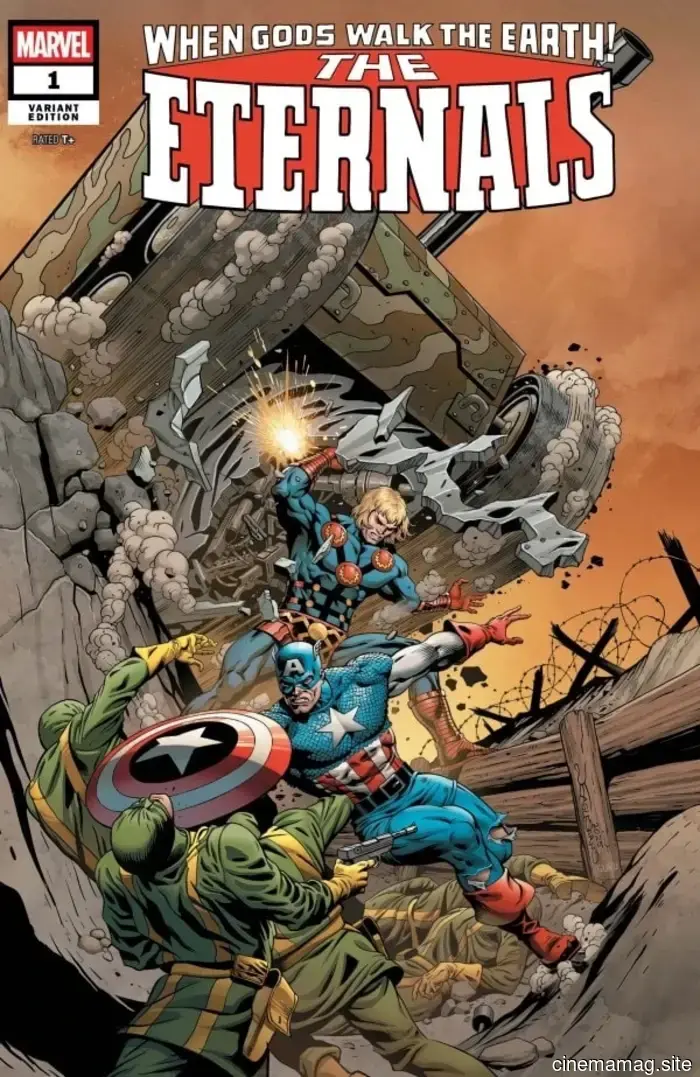 Vista previa del cómic – Especial del 50 aniversario de Eternals #1