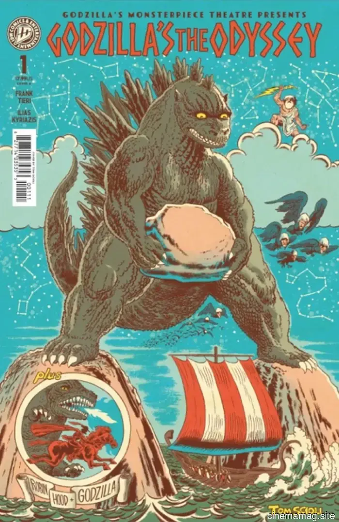 Comic Book Preview – Godzilla's Monsterpiece Theatre Featuring: Godzilla's The Odyssey