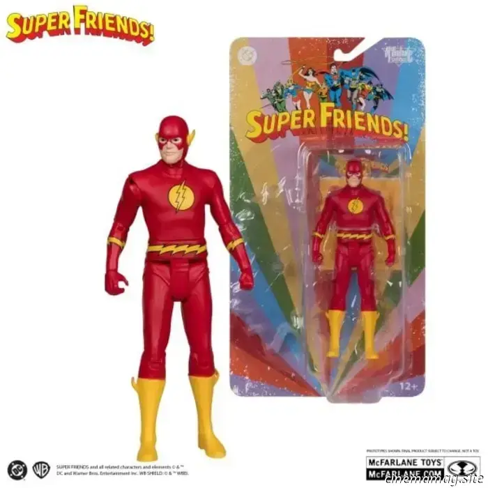 Le Super Amici DC di McFarlane aggiungono Superman, Flash, Ghepard, Capitano Freddo e Toyman con l'Onda 2
