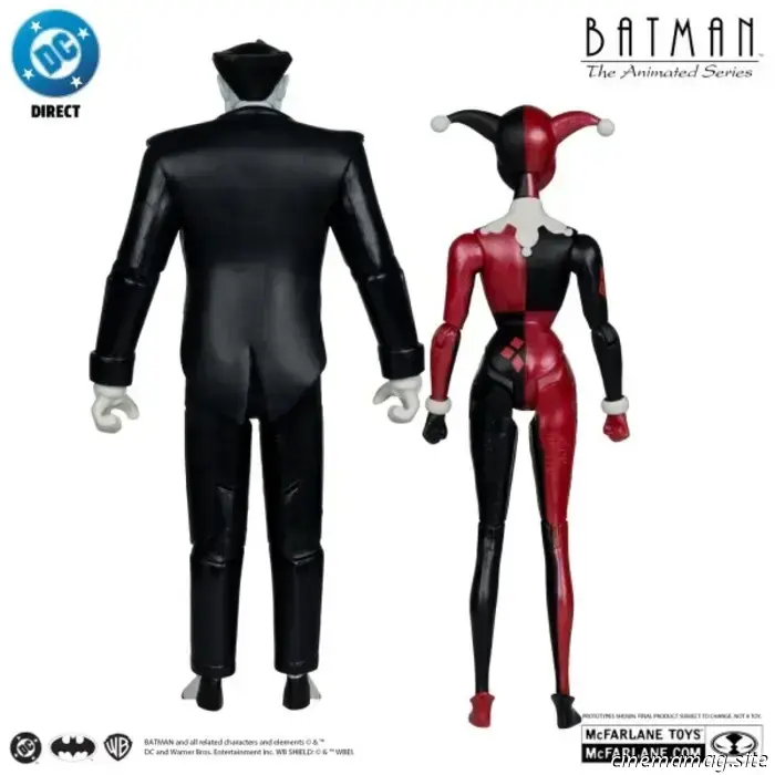 Batman: The Animated Series Harley Quinn & The Joker Mad Love Two-Pack