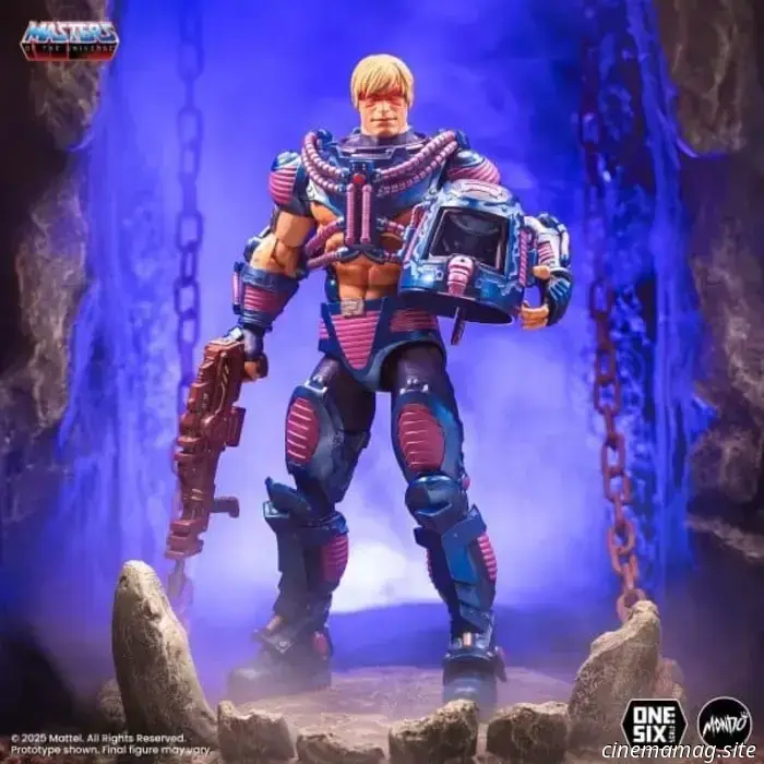 Mondo presenta la figura in edizione limitata in scala sesta di Man-E-Faces dei Masters of the Universe