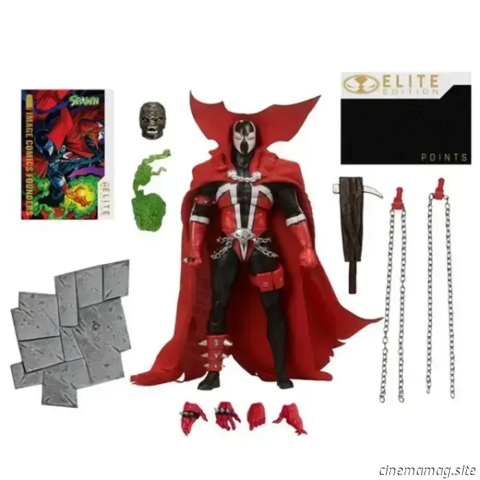 Spawn introduces the Elite Edition action figure as part of McFarlane Toys' Image Comics Founders Series.