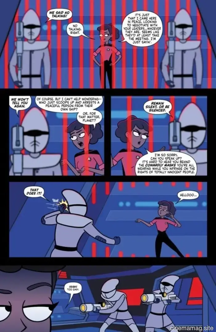 Preview of the Comic Book – Star Trek: Lower Decks #17
