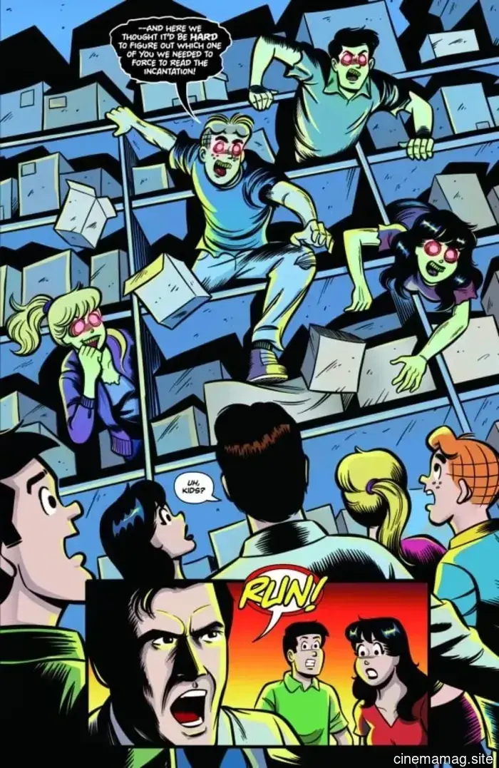 Vista previa del cómic – Archie X Ejército de las Tinieblas #4
