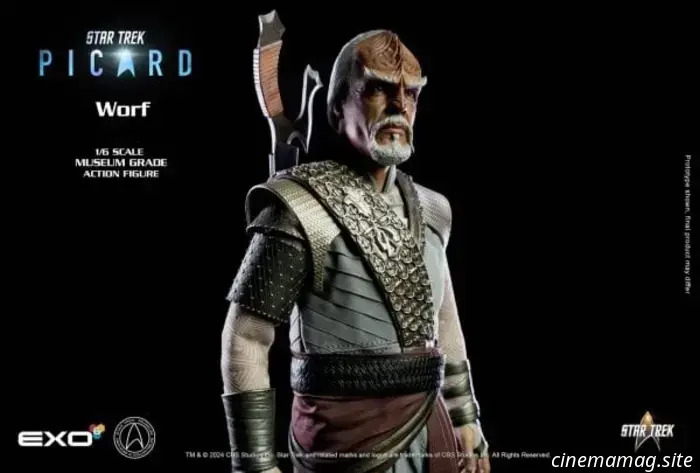 Worf si unisce alla collezione di action figure in scala 1:6 di Star Trek: Picard di EXO-6