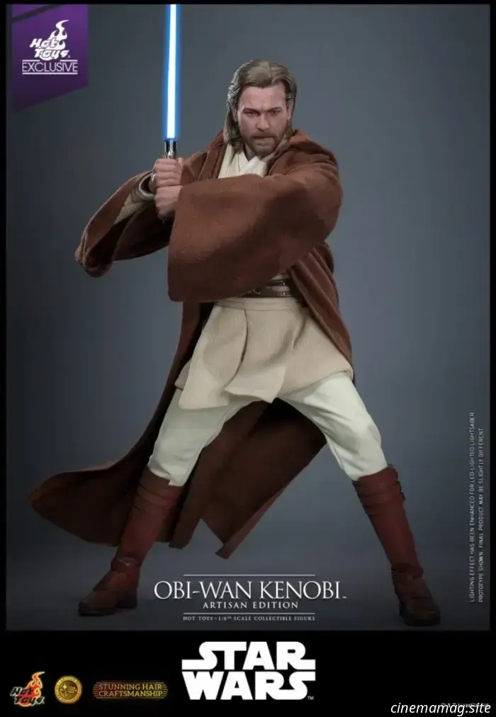 Hot Toys reveals the Artisan Edition figure of Obi-Wan Kenobi from Star Wars: Episode II - Attack of the Clones.