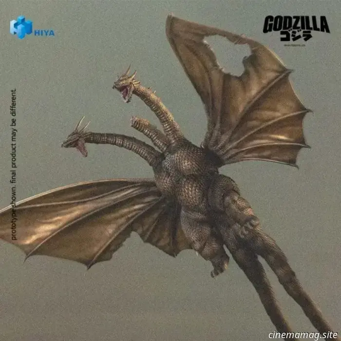 Hiya Toys desata al Rey Ghidorah con una exquisita figura Básica de Godzilla contra el Rey Ghidorah