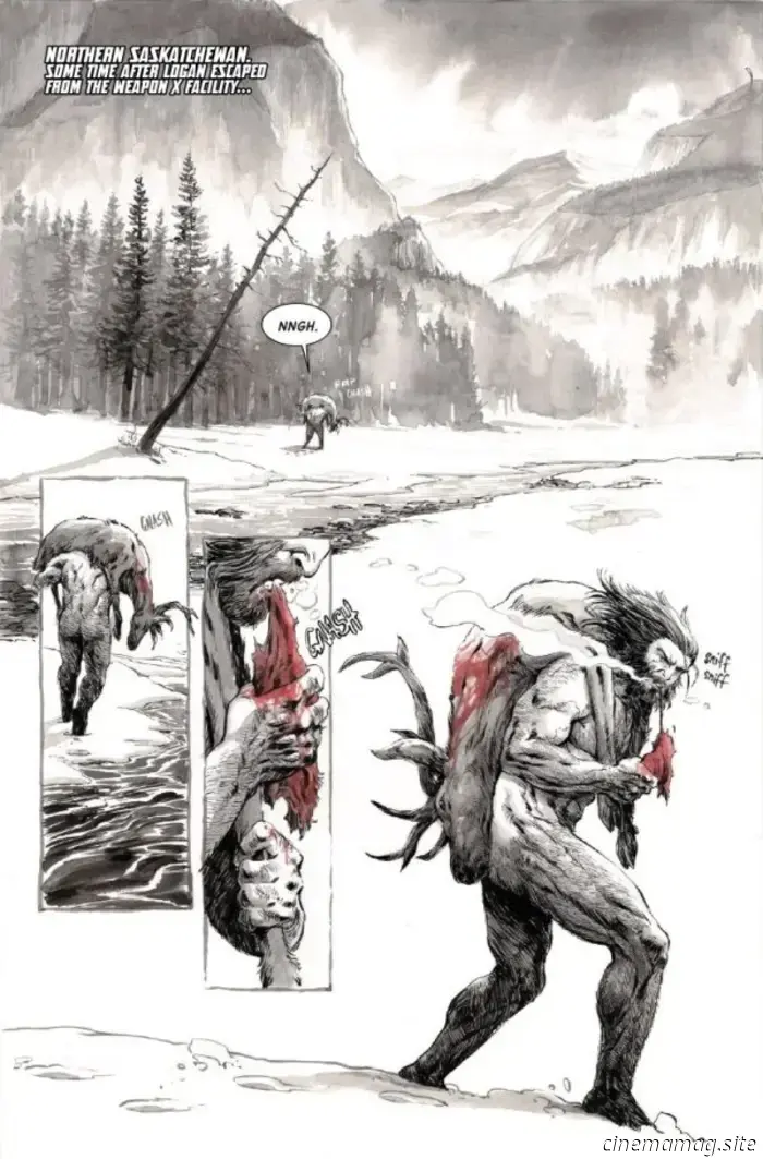 Anteprima del fumetto – Logan: Black, White & Blood #1