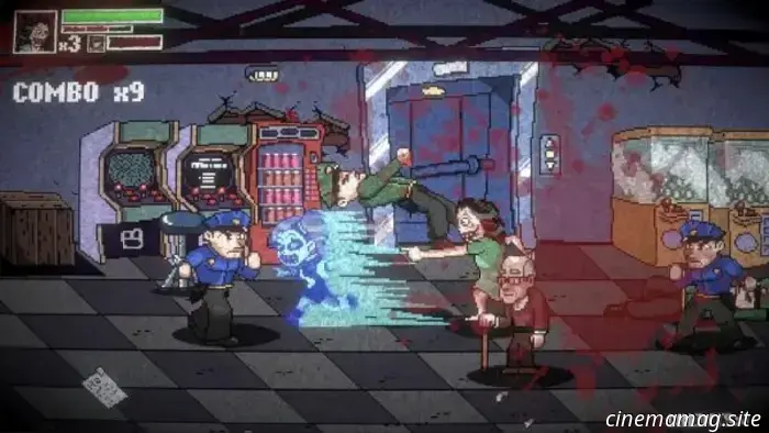 Il picchiaduro a scorrimento in stile retrò Terrifier: The ARTcade Game esce oggi su PC e console