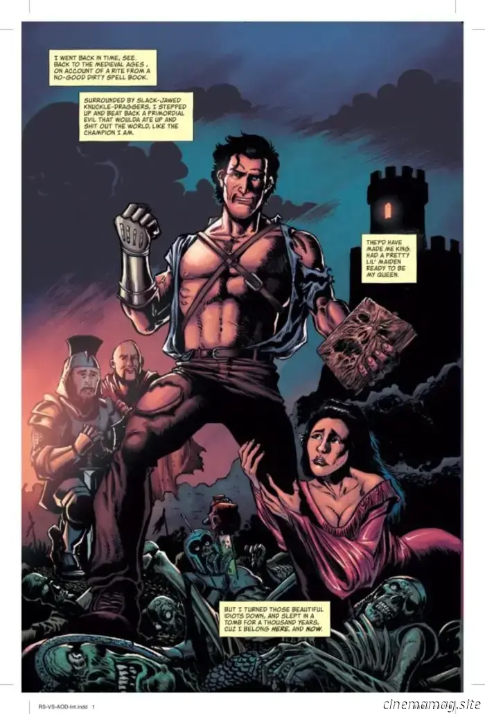 Dai un'occhiata a Red Sonja vs. The Army of Darkness #1