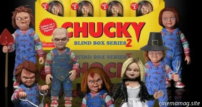 Reveladas las figuras de la segunda serie de las cajas ciegas de Chucky de NECA