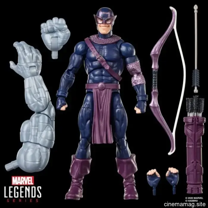 Hasbro introduces the newest Marvel Legends Series figures featuring a Box Build-A-Figure.