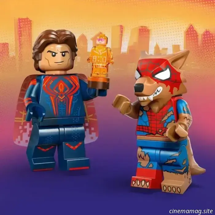 LEGO reveals Spider-Man: Across the Spider-Verse collectible minifigures.