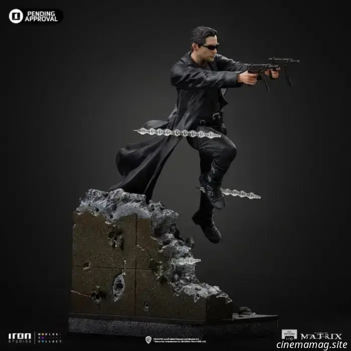 Entra nella Matrix con la statua da collezione di Neo di Iron Studios