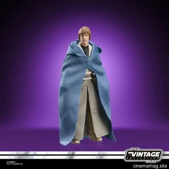 Anakin, Luuke Skywalker, and others are included in Hasbro’s Star Wars: The Vintage Collection with the recent action figure announcements.