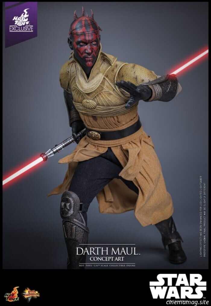 Star Wars Darth Maul (Concept Art) sesta scala figura svelato da Hot Toys