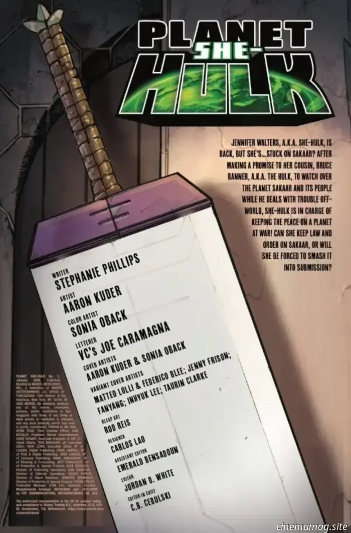 Marvel Comics выпускает Planet She-Hulk №1 в среду, и вы можете заглянуть в официальное превью ниже…

САКААР, ВЕЧЕРИНКА ДЛЯ ОДНОГО! ШЕ-ХАЛК вернулась, и она… застряла на Сакааре?? Являясь ответвлением от хита Джонатана Хикмена — космической эпопеи IMPERIAL, Дженнифер Уолтерс пообещала своему кузену, Халку, присмотреть за планетой Сакаар и её жителями на несколько дней. Но прошло больше, чем несколько дней, и теперь Ше-Халк отвечает за поддержание мира на планете, охваченной войной! Но Дженнифер — ОЧЕНЬ другой Халк, чем тот, который когда-то сокрушил Сакаар до покорности… справится ли она с этой задачей?

Planet She-Hulk №1 поступит в продажу 5 ноября по цене $4.99.
Об Эми Крансвик. Эми Крансвик более десяти лет является частью редакционной и управленческой команды Flickering Myth. У неё есть опыт в издательском деле и в вычитке текстов, и с 2023 года она занимает должность главного редактора FlickeringMyth.com.