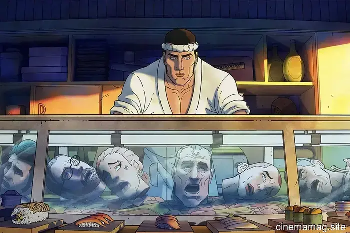 Get Jiro de Anthony Bourdain se anima con el tráiler de la nueva serie de DC Studios.