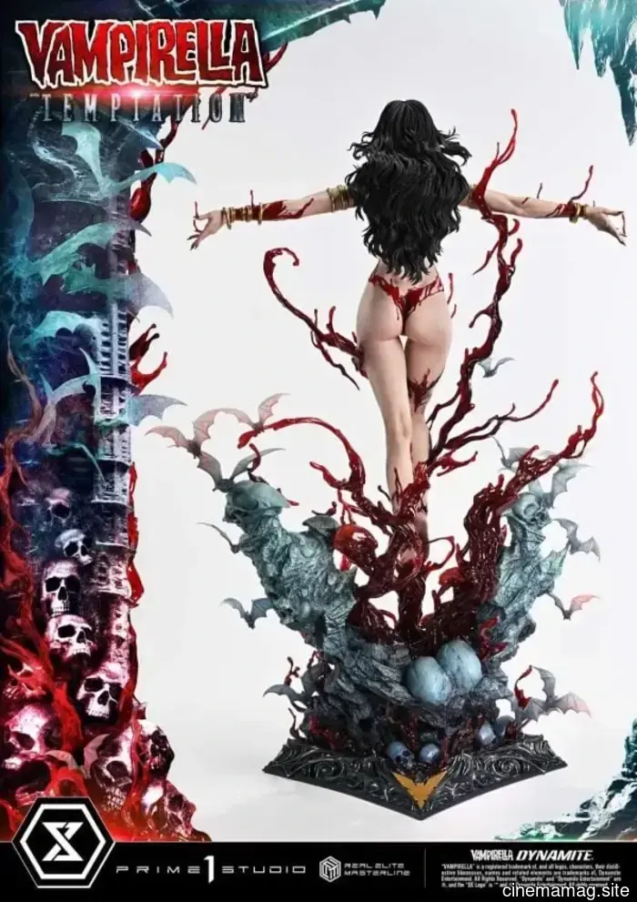 Estatua Vampirella “Tentación” de la línea Real Elite Masterline desatada por Prime 1 Studio