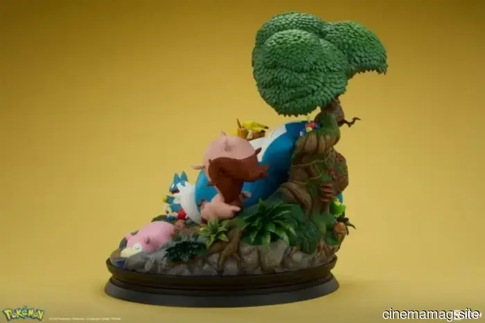 Sideshow presenta la estatua coleccionable diorama de Pokémon Snorlax