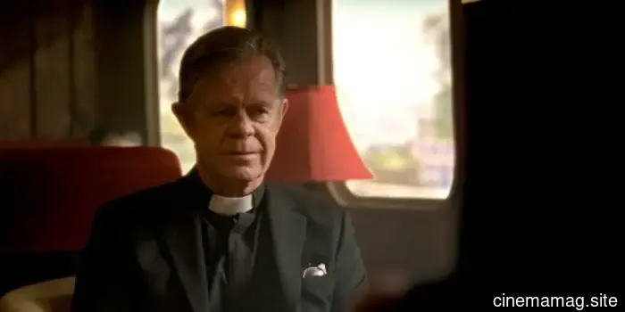 Trailer for the horror film "Speed Demon," featuring Katie Cassidy and William H. Macy, revolves around an exorcism on a train.