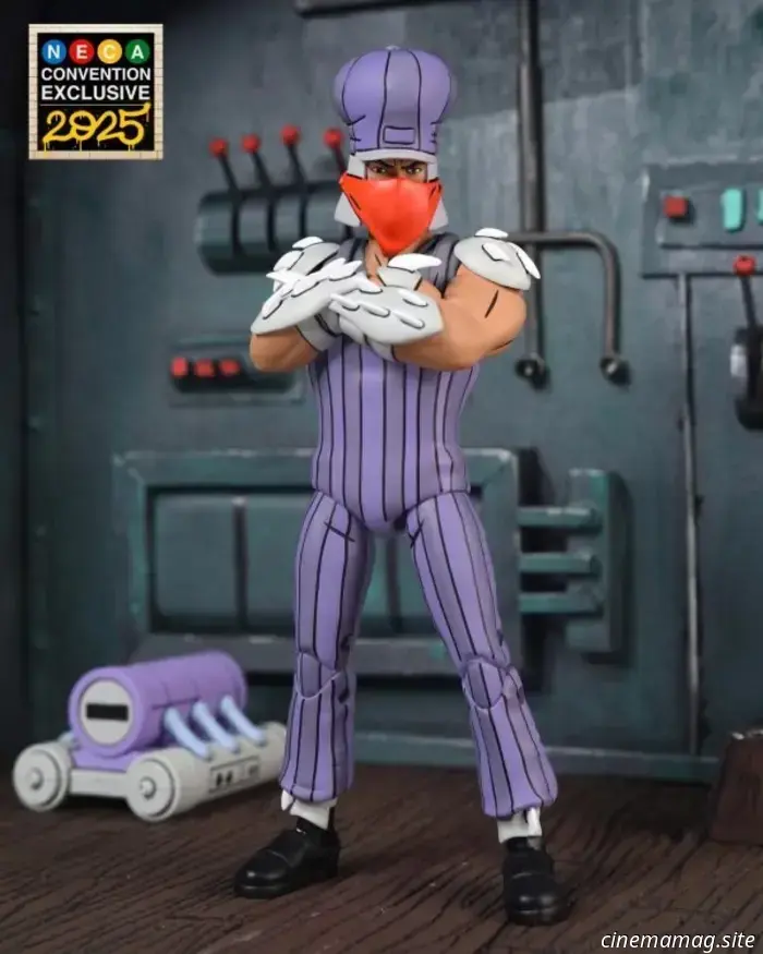 Teenage Mutant Ninja Turtles Ultimate Train Track Takedown Shredder figure revealed as a NYCC exclusive.