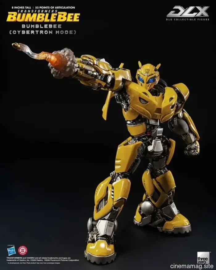 Transformers: figura DLX de Bumblebee presentada por Threezero