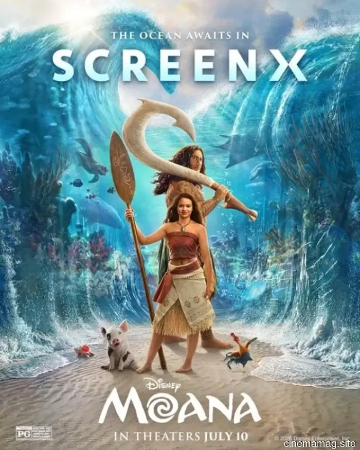 Los carteles finales y el tráiler ya están disponibles en línea para la versión live-action de Moana de Disney.