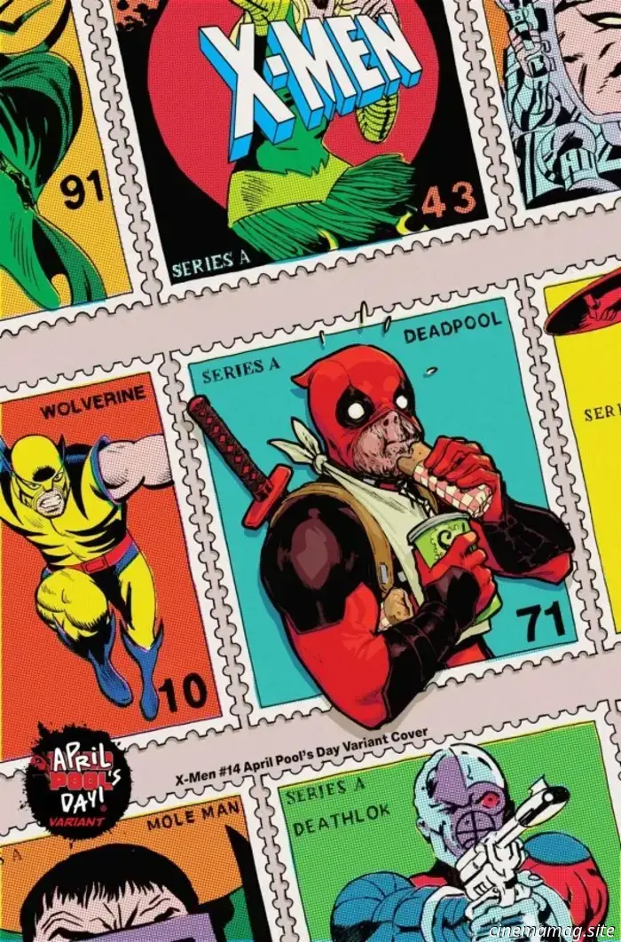 Deadpool celebrates April Fool's Day with special Marvel variant covers.