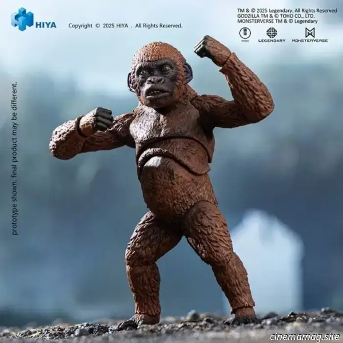 Godzilla x Kong: The New Empire, il set di action figure Mothra e Suko della serie Exquisite Basic svelato da Hiya Toys