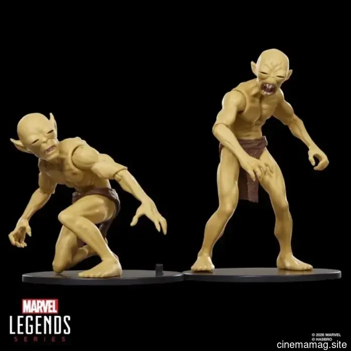 Marvel Legends Series has unveiled new figures including Vision & Scarlet Witch, Mole Man & Moloids, and Maximum Series Symbiote Spider-Man.