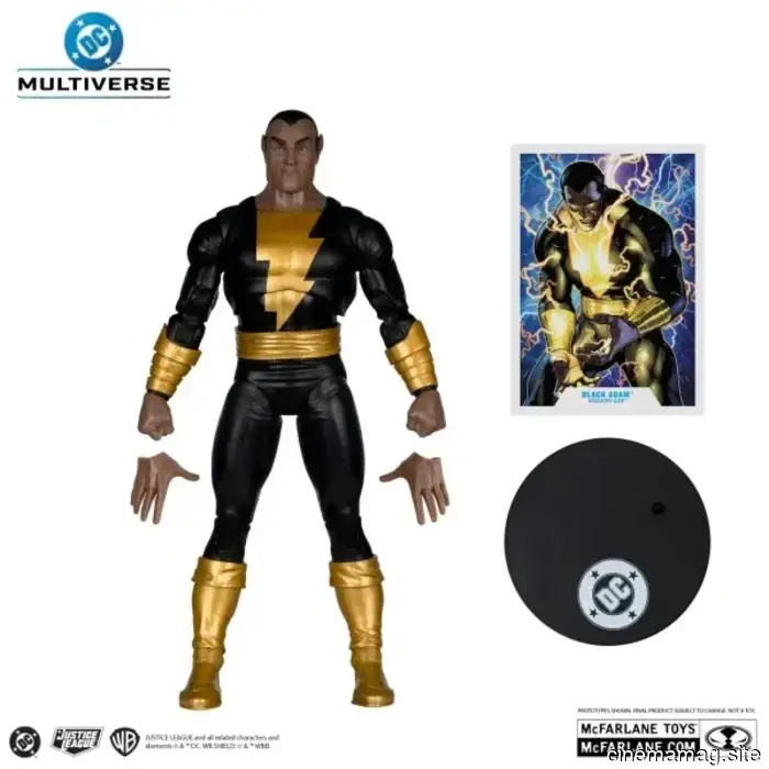 McFarlane has introduced new DC Multiverse figures featuring Sinestro, Brainiac, Black Adam, Black Mask, Sentinel, and Kid Flash.