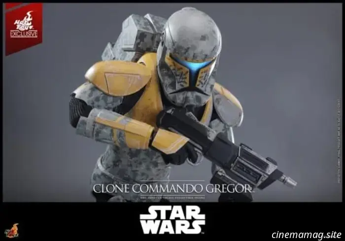 Clone Commando Gregor becomes part of Hot Toys' sixth scale action figure lineup from Star Wars.