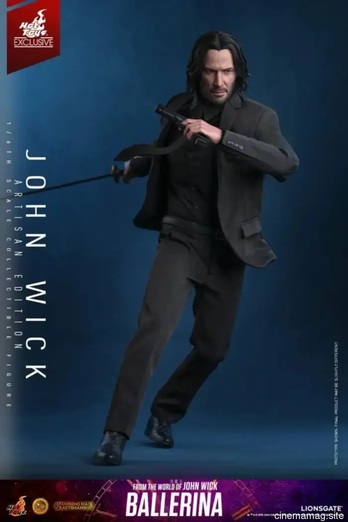 Hot Toys представляет фигурку Джона Уика в Арт-издании из фильма "Балерина"