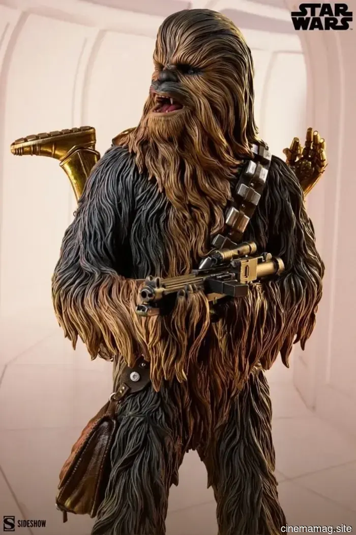 Sideshow reveals the Premium Format Figure of Chewbacca and C-3PO from Star Wars: The Empire Strikes Back.