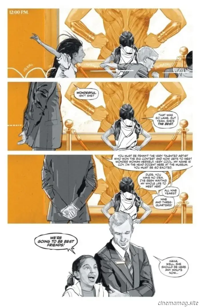 Превью комикса — Чудо-Женщина: Чёрное и Золотое. Специальный выпуск 2026 №1