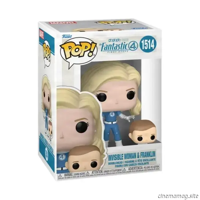 Funko has unveiled the Pop! Vinyl figures for The Fantastic Four: First Steps.