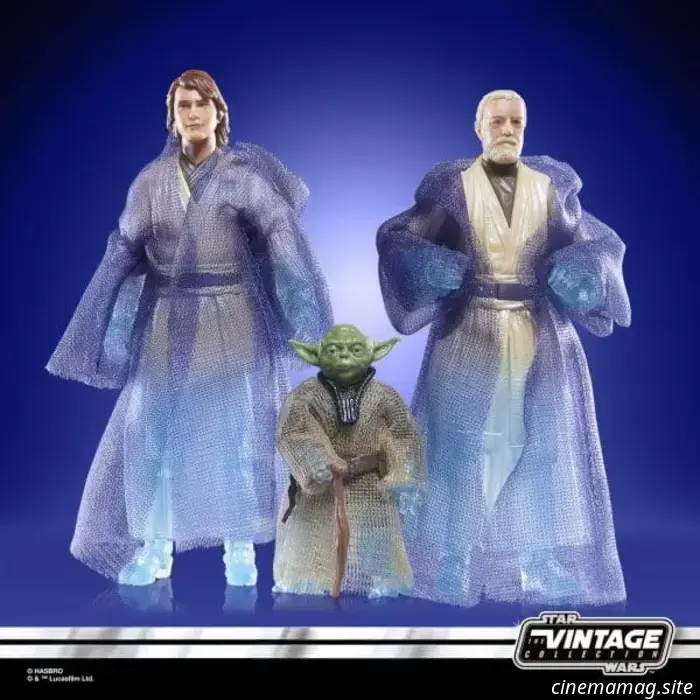 Hasbro presenta figuras de acción exclusivas de Star Wars Mace Windu, Darth Sidious y Espíritus Jedi.