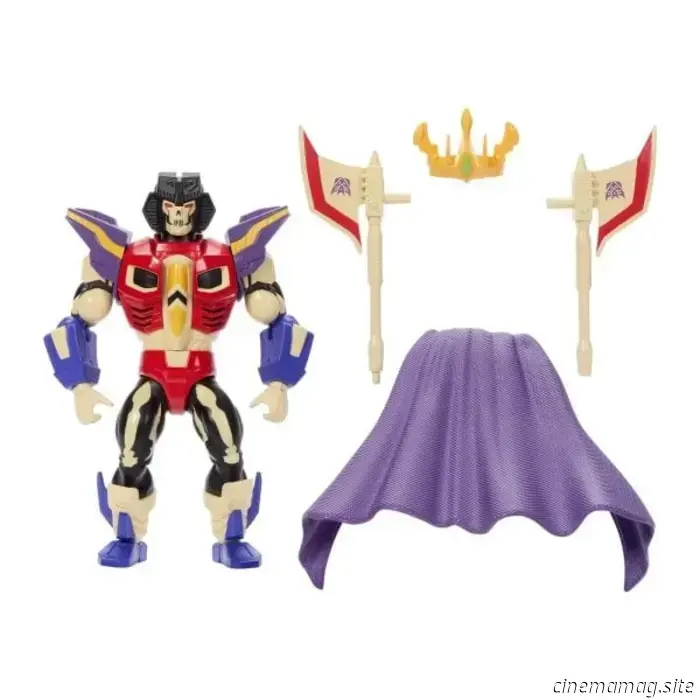 La linea di action figure Masters of the Universe x Transformers di Mattel aggiunge Optimus Prime He-Man e Starscream Scare Glow