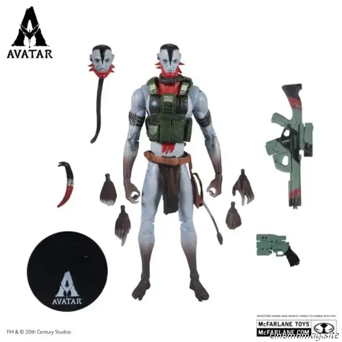 Le action figure di Avatar: Fire and Ash svelate da McFarlane Toys