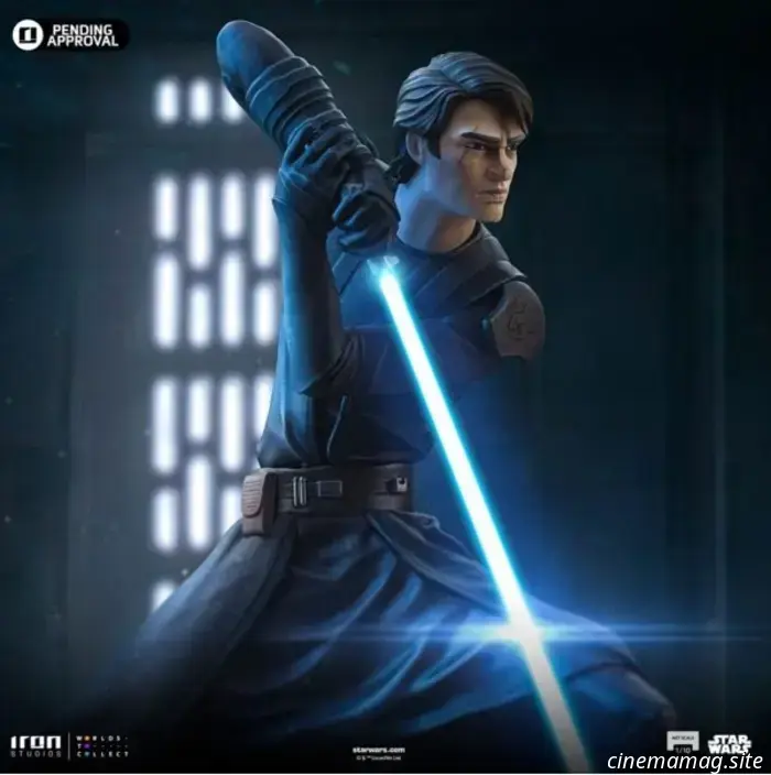 Iron Studios has unveiled its collectible statue of Anakin Skywalker from Star Wars: The Clone Wars.