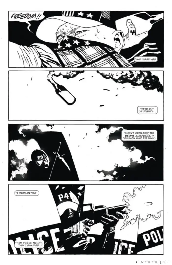 Vista previa del cómic – 100 Balas: El EE. UU. de la Ira #1