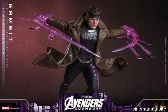 Channing Tatum's Gambit is now part of Hot Toys' sixth scale action figure collection based on Avengers: Doomsday.