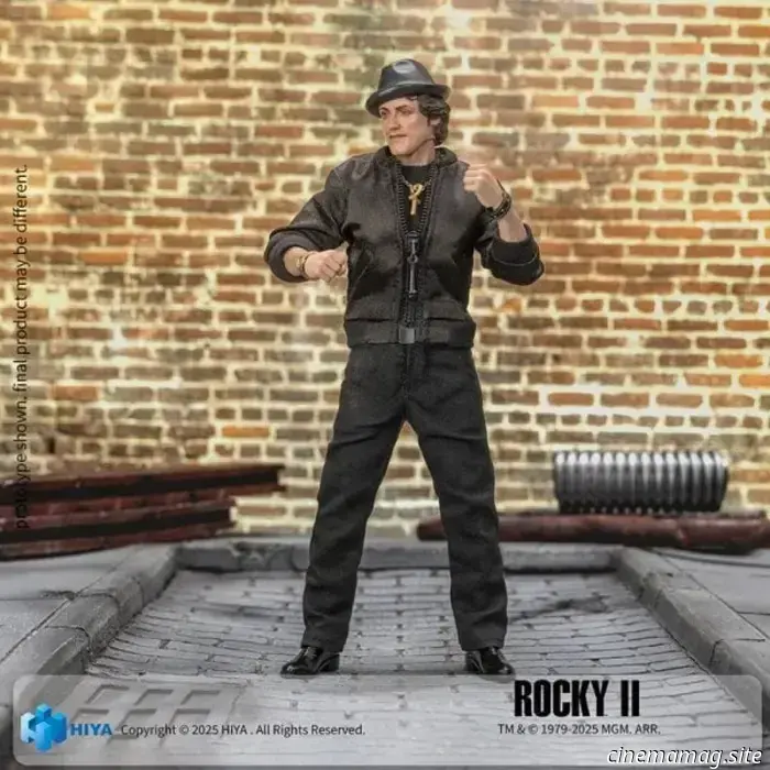 Rocky Balboa e Butkus si uniscono alla Exquisite Super Series di Hiya Toys con l'action figure di Rocky II