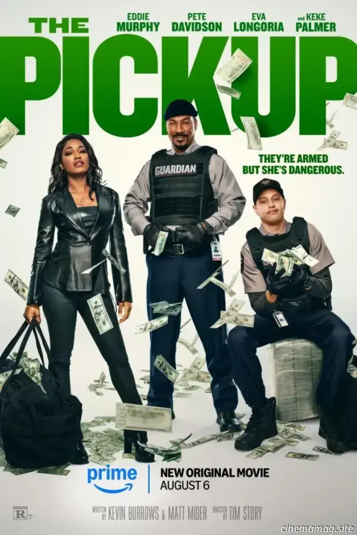 Trailer for the action-comedy The Pickup featuring Eddie Murphy, Pete Davidson, and Keke Palmer.