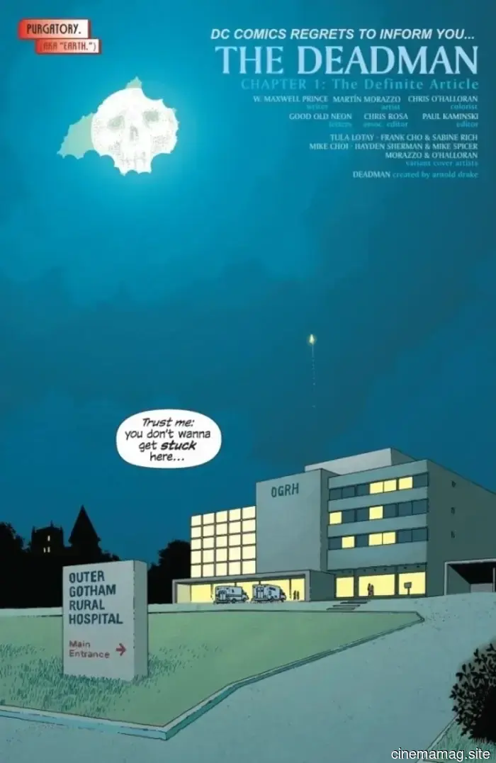 Comic Book Sneak Peek – The Deadman #1