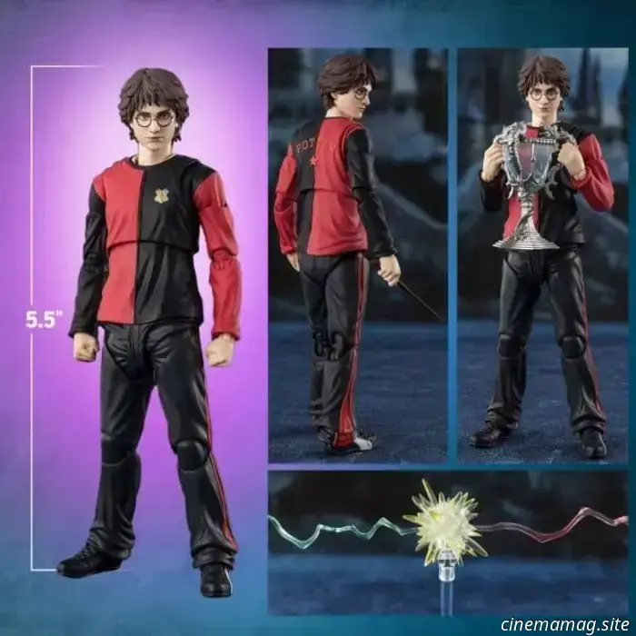 Tamashii Nations presenta una nueva figura de acción de Harry Potter y el cáliz de fuego