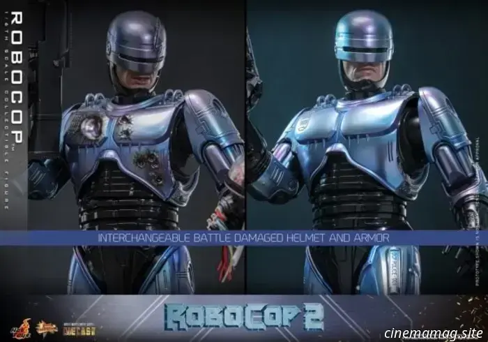 Hot Toys presenta las figuras a escala 1/6 de RoboCop y RoboCain de RoboCop 2